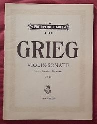 Grieg, Edvard  Sonate Op. 13, G dur - sol majeur - G major (Fr Pianoforte und Violine) 