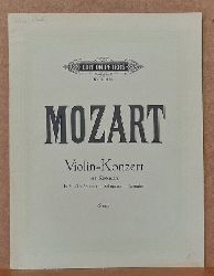 Mozart, Wolfgang Amadeus  Violin-Konzert (mit Kadenzen) K,V. 216 / G dur / Sol majeur / G major (Hg. Carl Flesch; fr Violine und Klavier) 