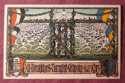   Ansichtskarte AK Leipzig. XII. Deutsches Turnfest 12.-15. Juli 1913 (Farblitho Turnplatz Groaufmarsch) 