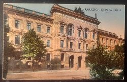   Ansichtskarte AK Leipzig. Conservatorium (Stempel Leipzig-Messestadt) 