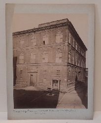   Orig. Fotografie PIENZA Palazzo Piccolomini (Bernardo Rossellino, im Auftrag Pius II. 1462) 