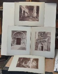   Orig.Fotografie TOSCANELLO 1 x S. Pietro + 3x Chiesa Maria Maggiore (1 v. Fotograf Anderson) 