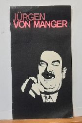 Manger, Jrgen von  Programm / Programmheft (hs. vom 24.9.-12.10.1969 im Berliner Theater) (U.a. Das Unwesen, Der Kleinaktionr, Spanien inklusive, Tegtmeier in Uniform u.v.a.) 