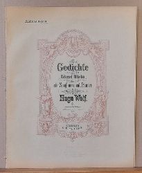 Wolf, Hugo  Gedichte von Eduard Mrike fr eine Singstimme und Klavier No. 48 Storchenbotschaft 