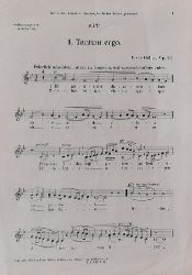 Philipp, Franz  Alt 1. Tantum Ergo Op. 19a + 2. St. Martinuslied (Sancte Martine salva nos) Op. 19b 
