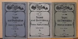 Schmitt, Johann  Sagen und Geschichten aus dem lieben Badnerlande Erstes, Zeites und viertes (1., 2., 4.) Bndchen 