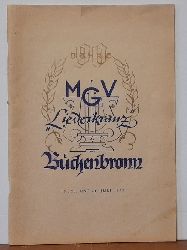   M.-G.-V. "Liederkranz" Bchenbronn (Festschrift zum 90jhrigen Jubilum 19., 20. und 21. Juli 1952) 