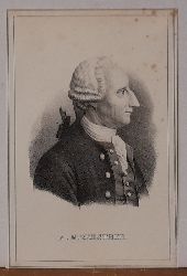 Kaestner, Abraham Gotthelf  Stich / Lithographie "A.G. Kaestner". (Friedrich Wilhelm Bollinger (1777 Berlin - 1825 ebd.) nach Johann Heinrich Wilhelm Tischbein (1751 Haina - 1829 Eutin. SO NICHT bezeichnet, lt. Recherche) 