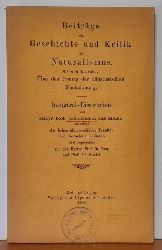 Schlismann, Aloys Robert  Beitrge zur Geschichte und Kritik des Naturalismus. Inaugural-Dissertation (Mit einer Einleitung: ber das Princip der knstlerischen Nachahmung) 