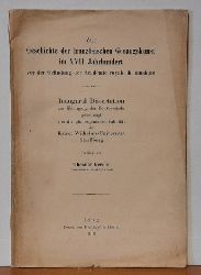 Gerold, Theodor  Zur Geschichte der franzsischen Gesangskunst im XVII. Jahrhundert vor der Grndung der Academie royale de musique (Inaugural-Dissertation Kaiser-Wilhelms-Universitt Strassburg) 