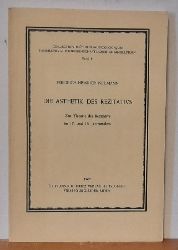 Neumann, Friedrich-Heinrich  Die sthetik des Rezitativs (Zur Theorie des Rezitativs im 17. und 18. Jahrhundert) 