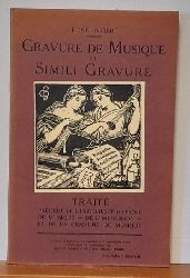 Robert, Henri  Trait de Gravure de Musique sur planches d