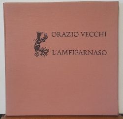 Vecchi, Orazio  L`Amfiparnaso. Comedia harmonica d`Orazio Vecchi da Modena Nuovamente posto in luce (1597) (eine harmonische Komdie) 2LP 33UpM 