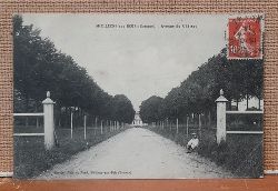   Ansichtskarte AK Molliens-aux-Bois (Somme). Avenue de Chateau 