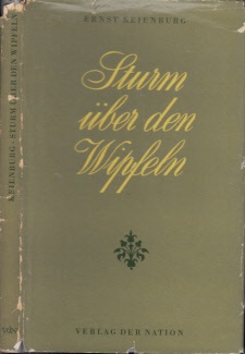 Keienburg, Ernst;  Sturm über den Wipfeln - Erzählung um Carl Maria von Weber Umschlag uund Einband Hans-Joachim Schauß 