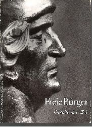 Dr. Feger, Otto;  Freie Brger - Gestalter ihrer Zeit Eine Kulturhistorische Studie an 12 Holzplastiken des Chorgesthles von St. Martin in Memmingen 