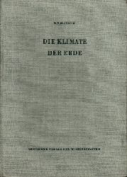 Alissow, Boris P., Dorothea Piotter und Heinrich Reinhard:  Die  Klimate der Erde (ohne das Gebiet der UdSSR) 