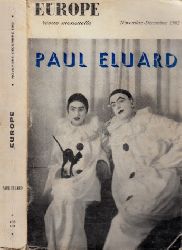 Eluard, Paul;  Europe revue mensuelle - Novembre-Decembre 1962 