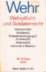 Autorengruppe;  Wehrpflicht- und Soldatenrecht - Stand 1. Oktober 1999 