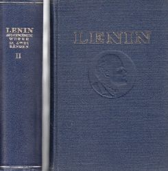 o.A.;  W.I. Lenin ausgewhlte Werke in zwei Bnden - Band 1 + 2 