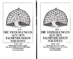 Littmann, Enno;  Die Erzhlungen aus den Tausendundein Nchten - Band 5 und 7 2 Bcher 