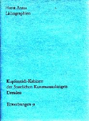 Antes, Horst;  Horst Antes Lithographien - Erwerbungen 51 - Kupferstich-Kabinett der Staatlichen Kunstsammlungen Dresden Ausstellung im Kupferstich-Kabinett vom 10. Juli bis 31. Oktober 1985 