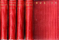 Schultz, Franz;  Goethes Werke in sechzehn Bnden - 1. bis 4. Band 4 Bcher 