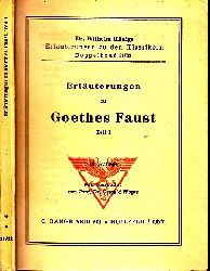 Woyte, Oswald;  Erluterungen zu Goethes Faust Teil 1 Dr. Wilhelm Knigs Erluterungen zu den Klassikern Doppelband 21/22 