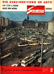 Linz, Herbert;  Der deutsche Straenverkehr - Zeitschrift fr Verkehr und Wirtschaft - Hefte 2, 3, 4, 5, 6, 7, 9, 10, 11, 12/1968 10 Hefte 