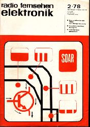 Autorengruppe;  Radio Fernsehen Elektronik - Hefte 2, 3, 4, 5, 6, 7, 8, 9, 10, 11, 12/1978 11 Hefte 