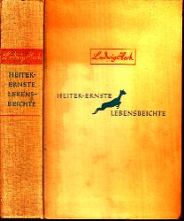 Heck, Ludwig;  Heiter-Ernste Lebensbeichte - Erinnerungen eines alten Tiergrtners mit 55 Abbildungen 