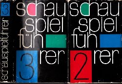 Berger, Karl, Kurt Bttcher Ludwig Hoffmann u. a.;  Schauspielfhrer in drei Bnden - Band 2 + Band 3 2 Bcher 