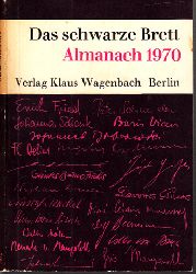 Wagenbach, Klaus;  Das schwarze Brett 6 - Almanach 