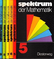 Tischel, Gerhard, Helmut Achilles Dietrich Hillmann u. a.;  Spektrum der Mathematik 5, 6., 7., 8., 9. Schuljahr 5 Bcher 