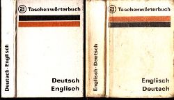 Haase, Johannes, Hedwig Hansel und Jrgen Schrder;  Taschenwrterbuch Deutsch-Englisch - Taschenwrterbuch Englisch-Deutsch 2 Bcher 
