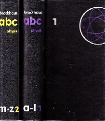 Lenk, Richard und Walter Gellert;  Brockhaus ABC Physik Band 1 und Band 2 2 Bcher 