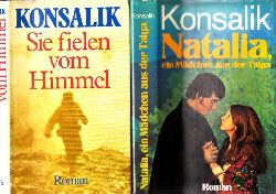Konsalik, Heinz G.;  Sie fielen vom Himmel - Natalia, ein Mdchen aus der Taiga 2 Bcher 