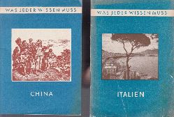Hoffmann, Walter, Liang Hsi und Joachim Bagemhl;  Was jeder wissen muss Nr.4: China und Nr. 5: Italien 2 Heftchen 