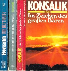 Konsalik, Heinz G.;  Im Zeichen des groen Bren - Die Blutmafia - Im Tal der bittersen Trume 3 Bcher 