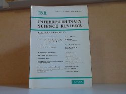 Autorengrupppe;  Interdisciplinary science reviews - Volume 3, Number 4, December 1978 