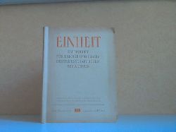 Oelner, Fred;  Einheit. Zeitschrift fr Theorie und Praxis des wissenschaftlichen Sozialismus - Heft 15/ Ende August 