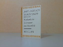Portuondo, Jose Antonio;  Kubanische Literatur im berblick - Reclams Universal-Bibliothek Band 550 