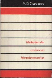 Stepanowa, M.D.:  Methoden der synchronen Wortschatzanalyse Linguistische Studien 