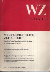 Autorengruppe:  Wissenschaftliche Zeitschrift Zur Lexikologie der deutschen Sprache der Gegenwart - Gesellschafts- und Sprachwissenschaftliche Reihe - 23. Jahrgang, Heft 2 