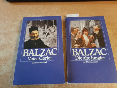 Balzac, Honoré de  Die alte Jungfer + Vater Goriot (2 BÜCHER) 