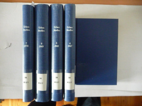 Hughes, J.T., Lever W.F., u.a. (ed)  URBAN STUDIES - Published for the University of Glasgow : VOL 1 (1964) to Vol 27 (1990) (28 BOKKS) 