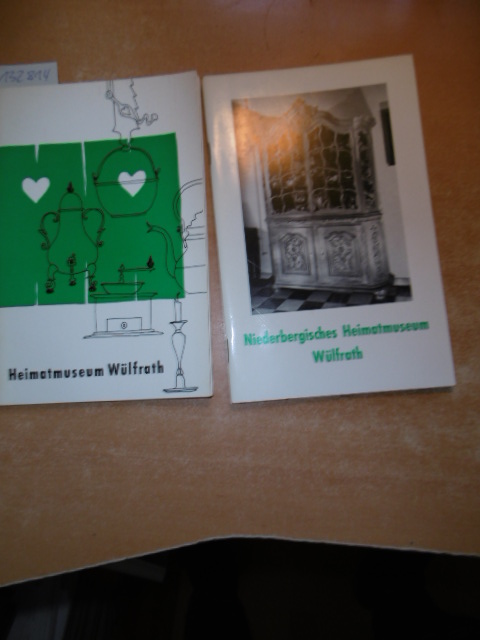 Münch, Willi (verfaßt und zusammengestellt von)  Heimatmuseum Wülfrath (1963) + Heimatmuseum Wülfrath (1968) (2 BÜCHER) 