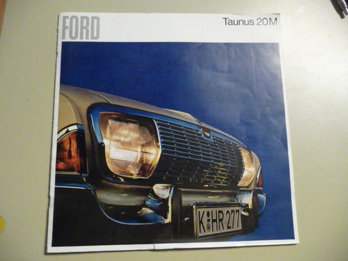 Diverse  Ford Taunus 20M (Verkaufsprospekt) 