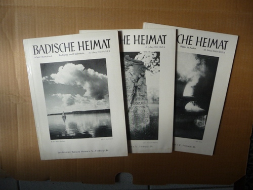 Diverse  Badische Heimat, Mein Heimatland, Konvolut 42 Hefte auf den Jahren 1960 bis 1982 (42 HEFTE) 