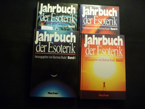 Hartmut Radel  Jahrbuch Der Esoterik - Band 1 bis 4 (4 BÜCHER) 